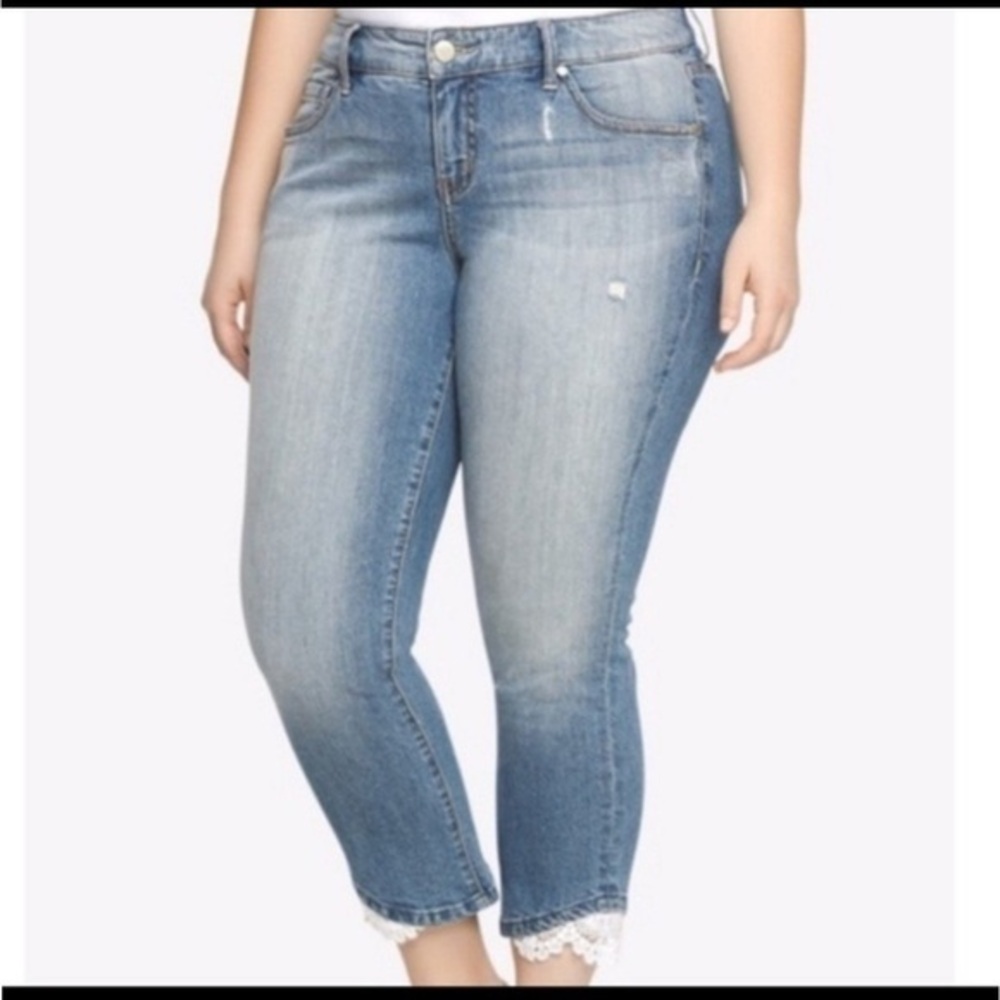 Torrid Women's Skinny Jeans - Light Blue
